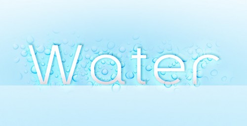 Design a Super Sleek Text Effect with Water Drop Texture image 24