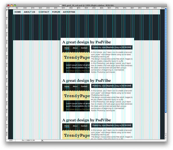Create a Modern Blog Layout image 8