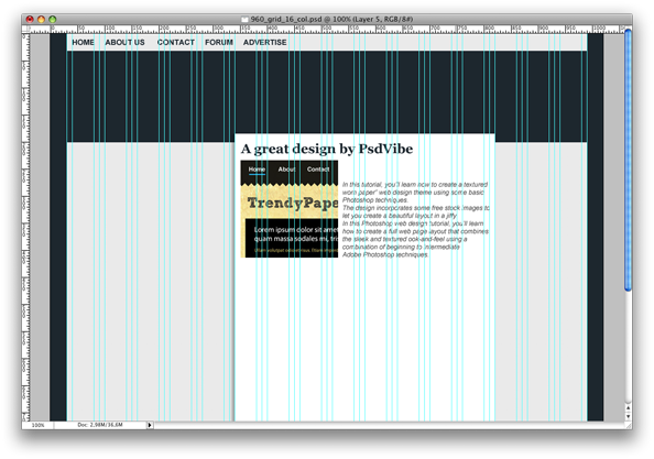 Create a Modern Blog Layout image 6
