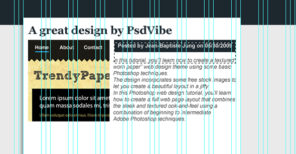 Create a Modern Blog Layout image 7