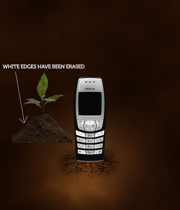 Design a Sleek Nature Themed Phone Advert image 17