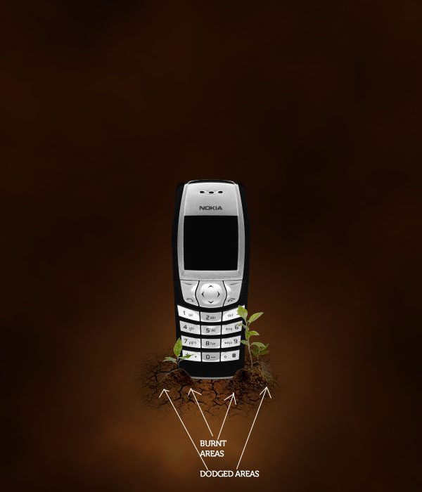 Design a Sleek Nature Themed Phone Advert image 22