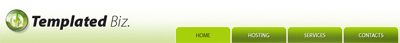 How to create a hosting company website based on a template image 3