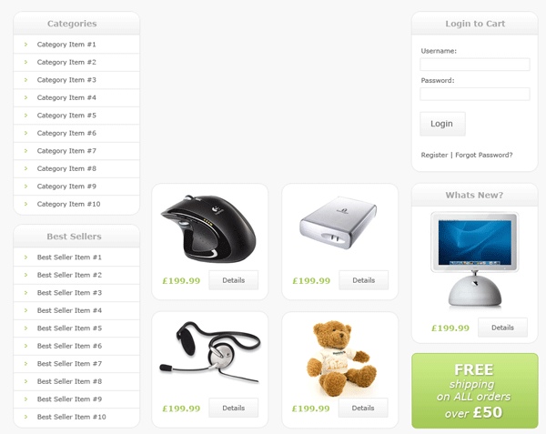 Shopping Cart Design Mockup image 40