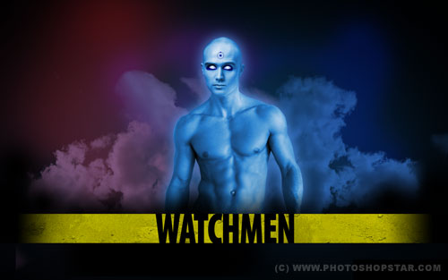 Watchmen Movie Wallpaper Tutorial: Final Result