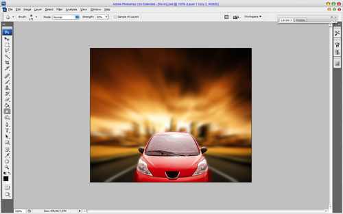 Car Moving Effect image 12