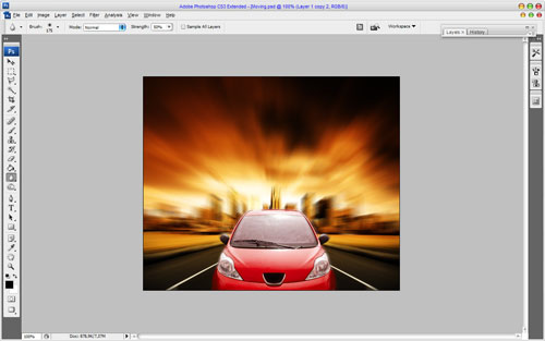 Car Moving Effect image 13