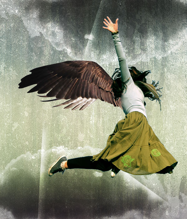 Photo Manipulate a Falling Angel image 19