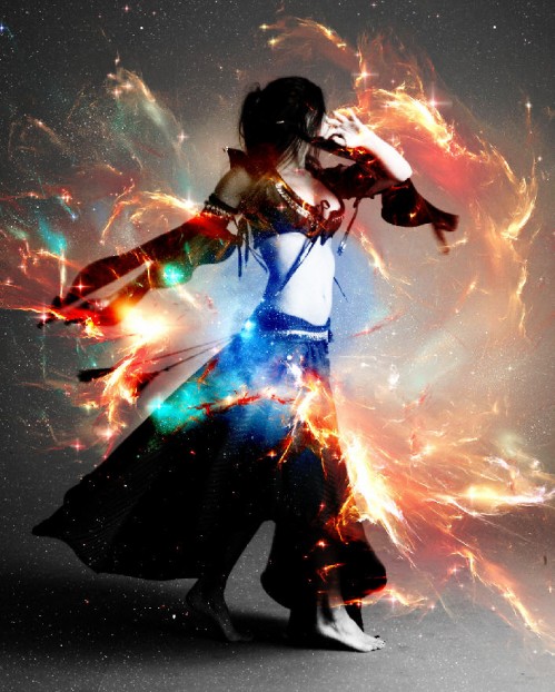 Design an Awesome Space Dancer Scene with Nebula Texture in Photoshop image 3