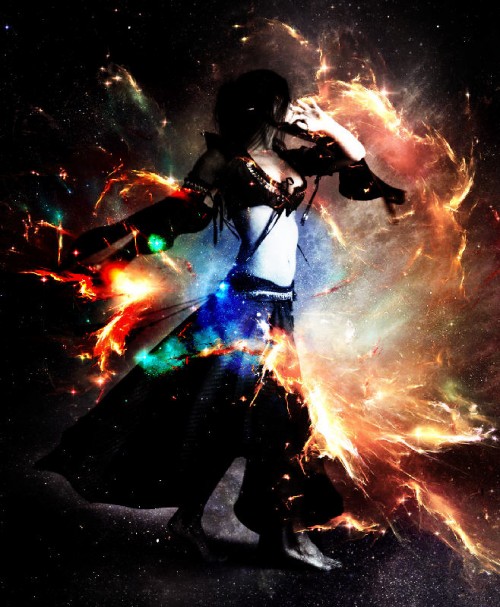 Design an Awesome Space Dancer Scene with Nebula Texture in Photoshop image 14