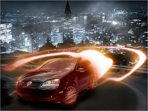 Create a Dramatic Car Speeding Scene image 20