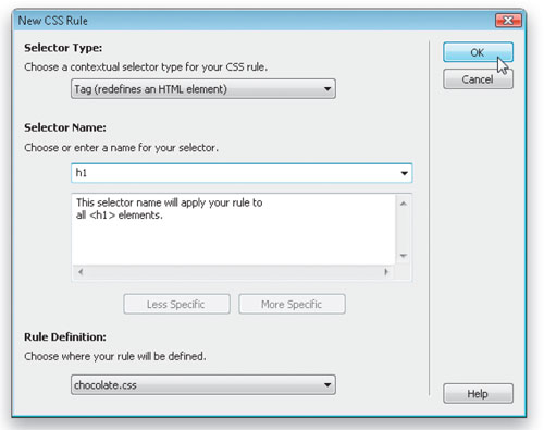 Update Your HTML Tables to CSS in Dreamweaver image 9