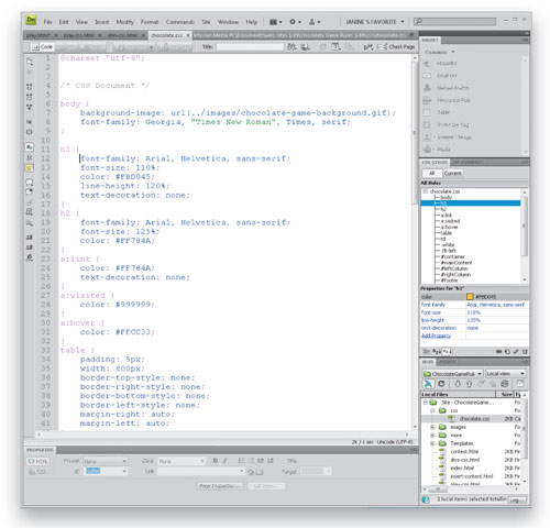 Update Your HTML Tables to CSS in Dreamweaver image 10