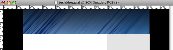 Creating a tech blog layout in Adobe Photoshop image 3