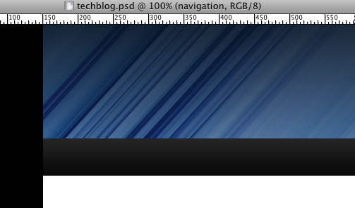 Creating a tech blog layout in Adobe Photoshop image 4