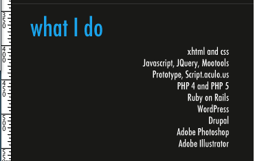 Create an astonishing resume with Adobe Photoshop image 6