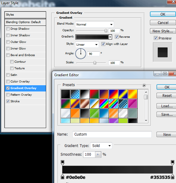 Dark Layout #2 image 16