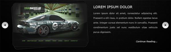 Dark Layout #2 image 36