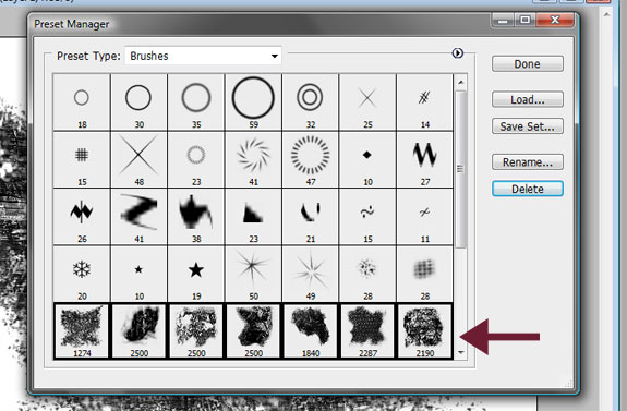 How to Create Your Own Photoshop Brushes Tutorial: Final Result