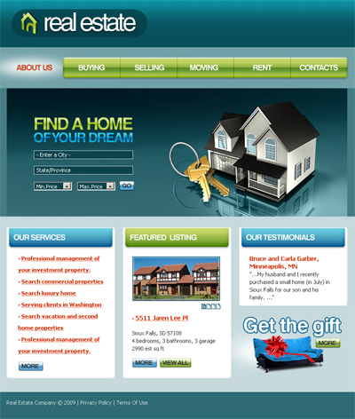 How to make a website for Real Estate Company image 9