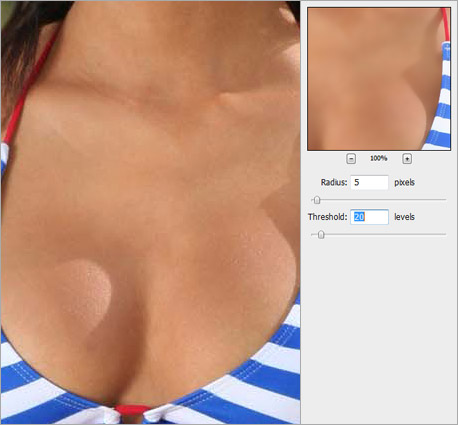 Professional Photo Retouching Bikini Model image 4