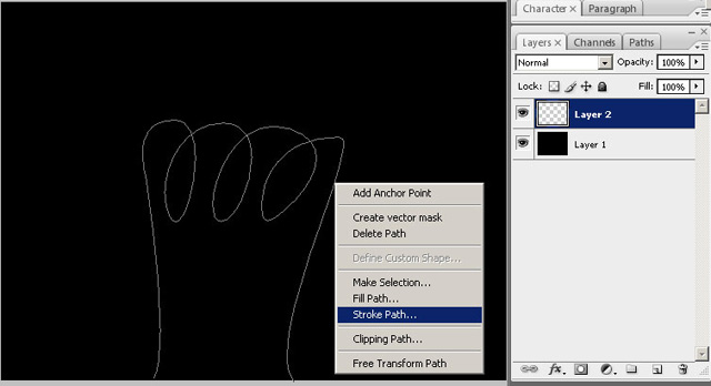 Drawing an Abstract Lightbulb image 1