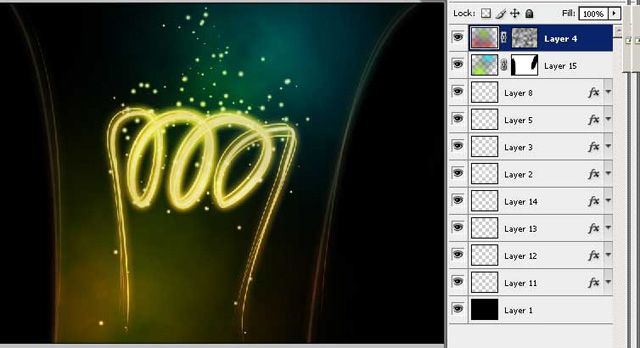 Drawing an Abstract Lightbulb image 7