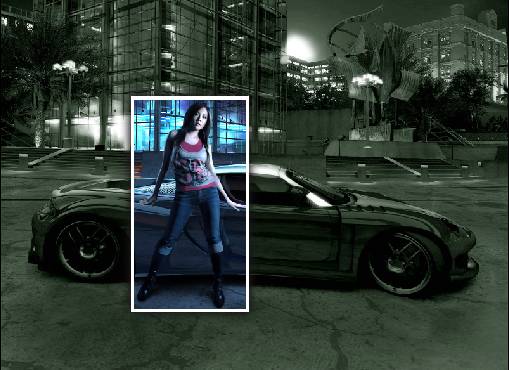 How to Emphasize Part of an Image Tutorial: Final Result