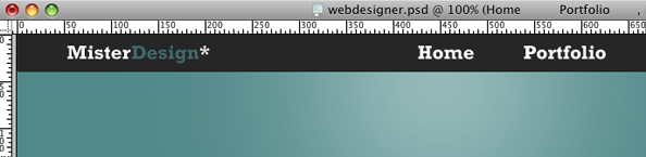 Create a webdesign company layout in Photoshop image 2