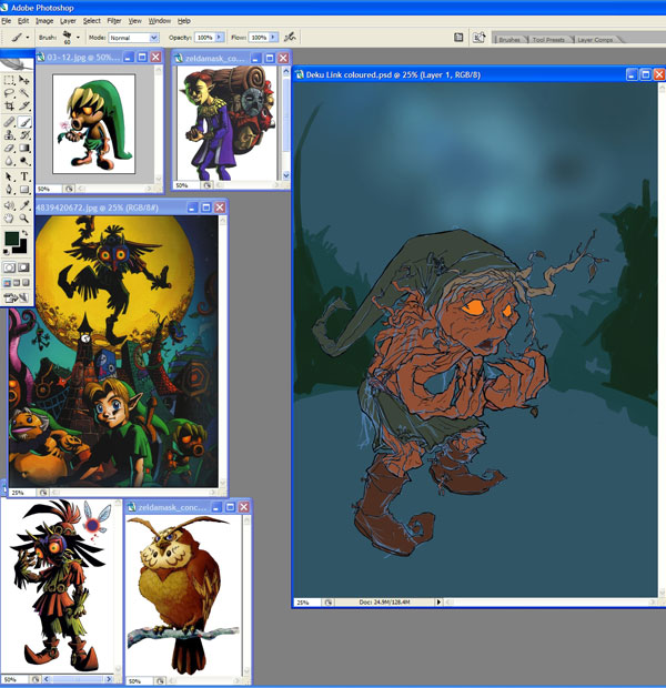 Creating 'Broken Link' image 5