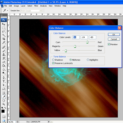 Create a Cosmic Scene in 20 Easy Steps image 14