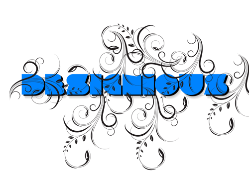 Create a Bright Floral Text Effect image 5