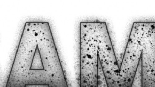 Design a Horror Style Text Effect with Dirt and Splatter Texture in Photoshop image 13