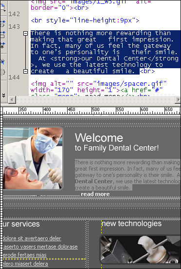 How to make a website for a Dental Center image 6