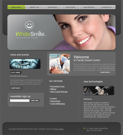 How to make a website for a Dental Center image 7