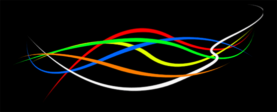 Colorful Trendy Text Graphic in Photoshop image 3