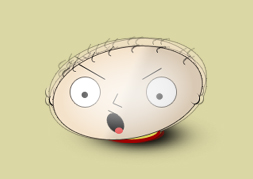 Stylish Stewie Design Tutorial: Final Result