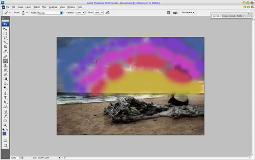 Design Creative Multicolored Sunset image 19