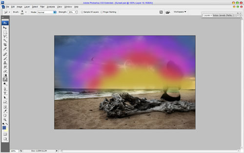 Design Creative Multicolored Sunset image 21