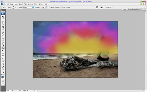 Design Creative Multicolored Sunset image 22