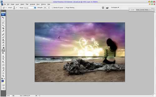 Design Creative Multicolored Sunset image 23