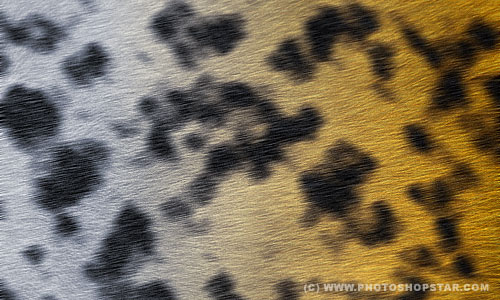 Leopard Texture in Photoshop Tutorial: Final Result