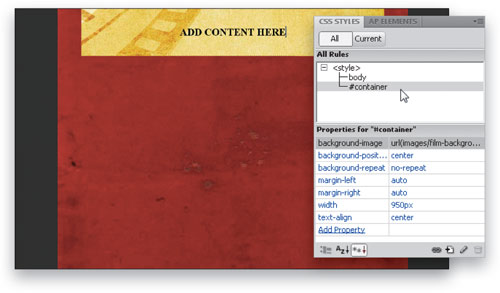 Add Depth and Dimension in Dreamweaver CS4 image 4