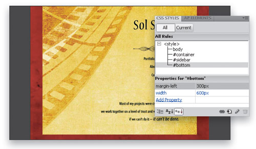 Add Depth and Dimension in Dreamweaver CS4 image 5