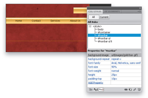 Add Depth and Dimension in Dreamweaver CS4 image 9