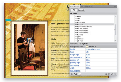 Add Depth and Dimension in Dreamweaver CS4 image 11