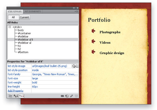 Add Depth and Dimension in Dreamweaver CS4 image 12