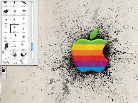 How To Create a Retro Apple Wallpaper in Photoshop image 15