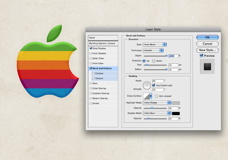 How To Create a Retro Apple Wallpaper in Photoshop image 6