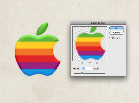 How To Create a Retro Apple Wallpaper in Photoshop image 7